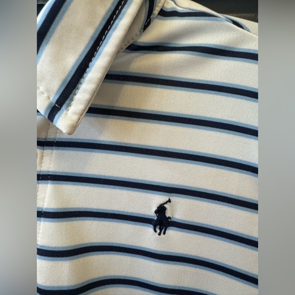 Striped Ralph Lauren Collared Polo - Picture 2 of 5